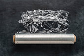 Metalised and coated polyester film 